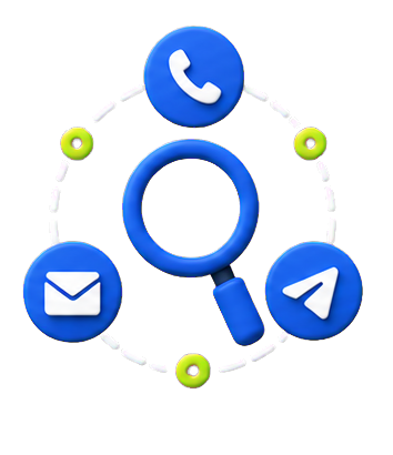 Поиск контактов и Username Telegram